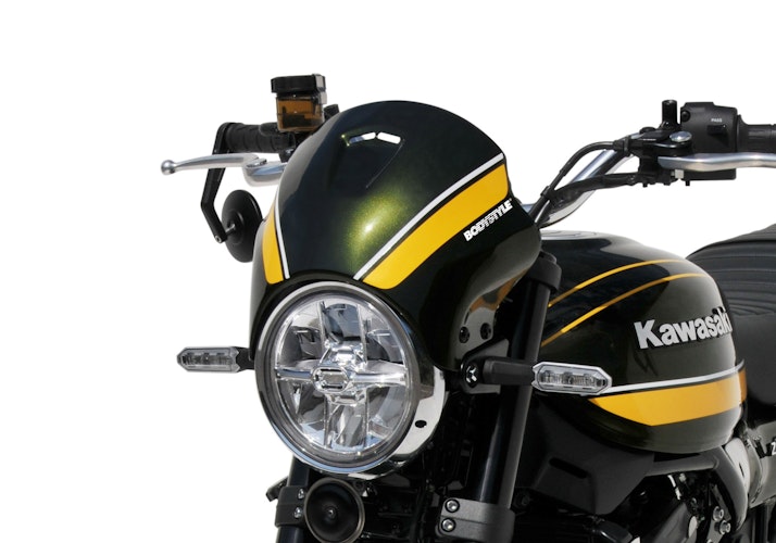 BODYSTYLE Sportsline Scheinwerferverkleidung ABS Kunststoff blau für KAWASAKI Z900 RS 
