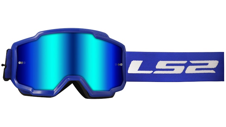 LS2 Crossbrille Charger – Blau/Iridium