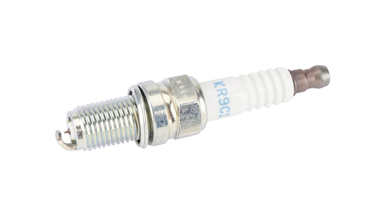 NGK Zündkerze KR9CI, Iridium, Zündkerze Gruppe K, Gewindedurchmesser 12 mm, Schlüsselweite 16