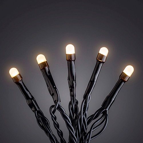Konstsmide Weihnachtsbeleuchtung  Micro LED Lichterkette gefrostet 40 Dioden