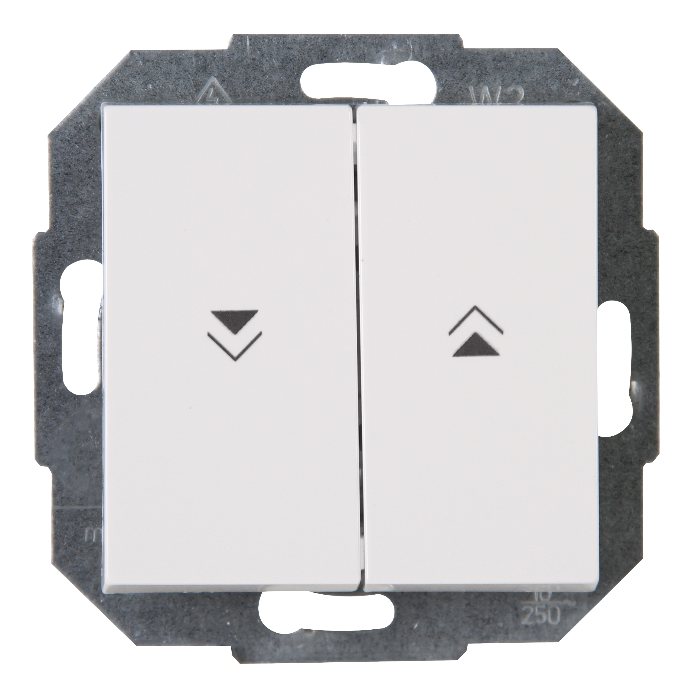 Kopp Jalousieschalter ATHENIS rein-weiß