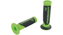 Vorschaubild Progrip Griffgummi 732 Grün / Schwarz Fluo Geschlossen Paar Ø22/25mm Länge 125mm