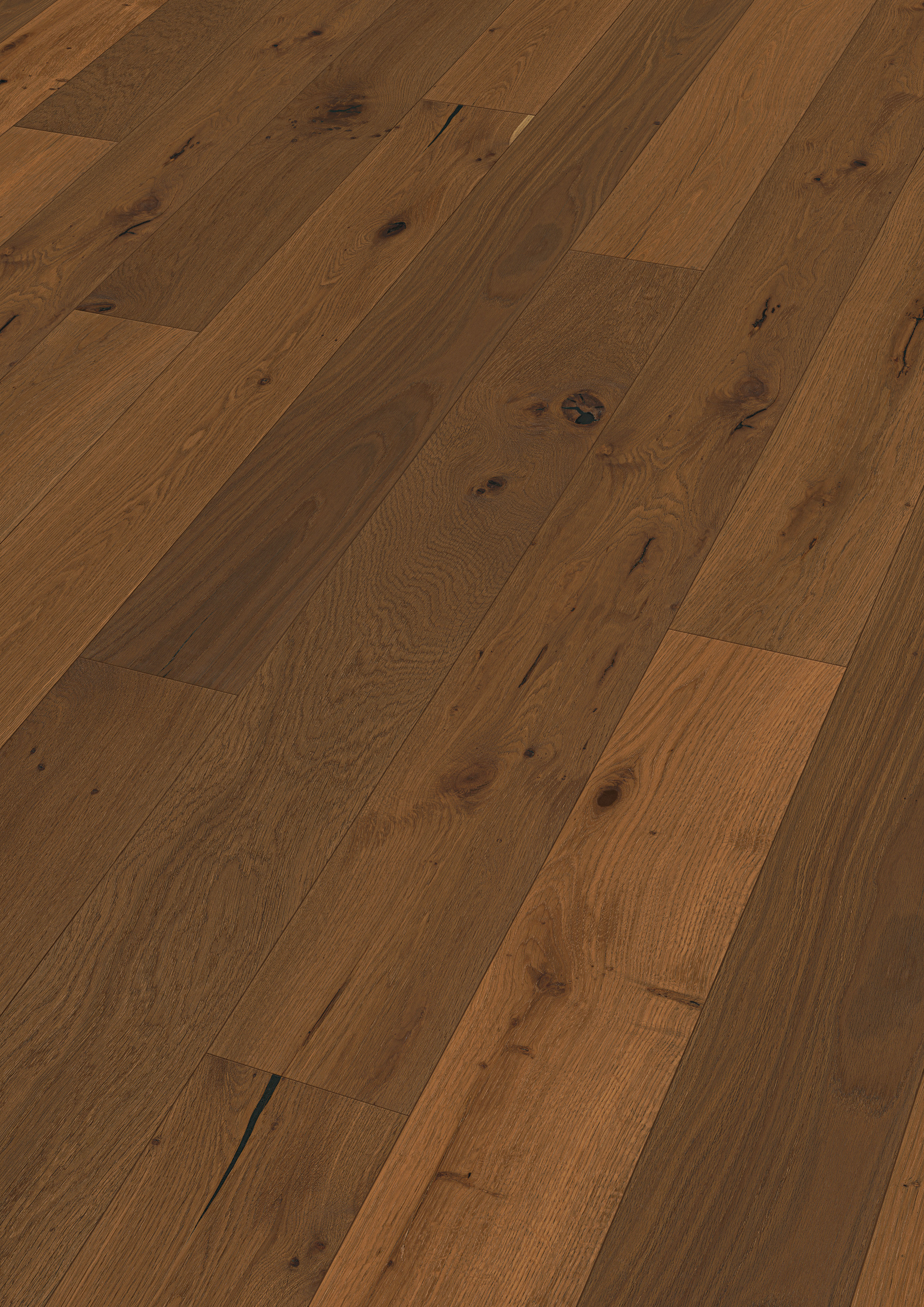 MEISTER Parkettboden longlife PD 400 2200 x 180 x 13 mm 9026 Eiche authentic gedämpft gebürstet naturgeölt