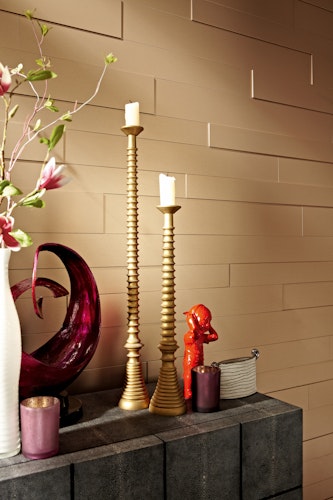 HANDMUSTER MeisterWerke Systempaneele MeisterPaneele. nova SP 300 Paket Gold-Metallic 4081