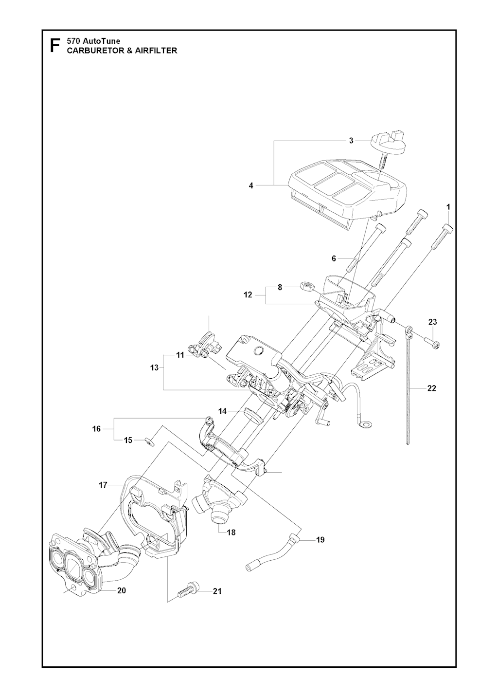 Explosionszeichnung Ersatzteile