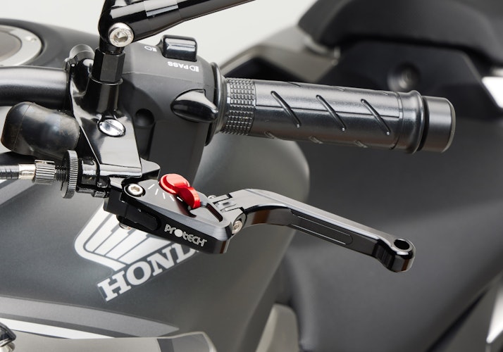 PROTECH  Hebel Bremshebel Race  Alu & Stahl Rot/Schwarz für YAMAHA MT-125, XSR125 / Legacy, YZF-R125