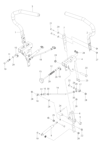 Husqvarna Nullwendekreismäher kommerzielle Nutzung M-ZT52, 967177005-01, 2016-11