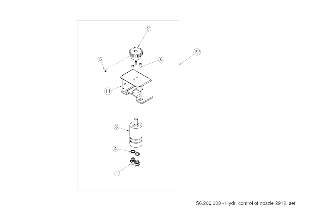 Explosionszeichnung Ersatzteile