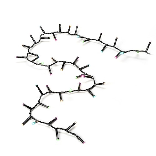 Konstsmide Weihnachtsbeleuchtung LED Minilichterkette Cluster mit 400 bonbonfarben LEDs