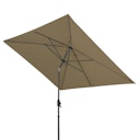Vorschaubild Derby Mittelmastschirm BASIC 250 x 200 Lift, Aluminium Anthrazit / 100 % Polyester 180 g/m²