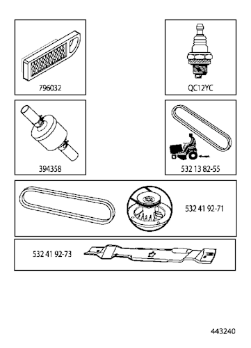 Husqvarna Gartentraktoren 96041001902 LTH151
