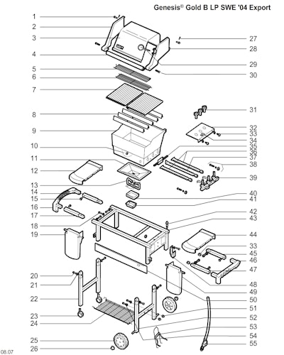 Weber Genesis Gold B LP SS SWE (2004) (Germany)