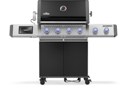 Napoleon Prestige PRO 500, Connected, Schwarz, inkl. Drehspieß