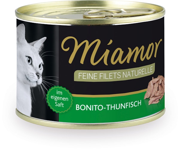 Miamor Feine Filets Naturelle 156g Dose Katzennassfutter