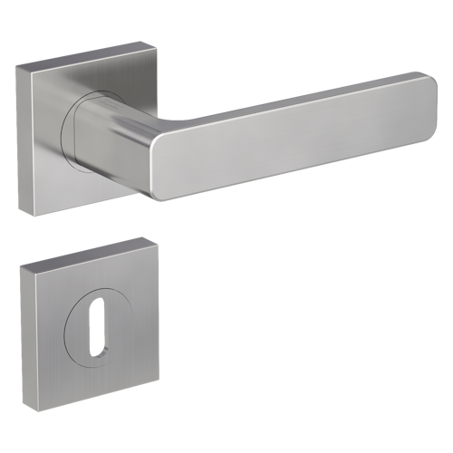 Griffwerk Türgriff MINIMAL MODERN SIEGER DESIGN eckig - Samtgrau,Kaschmirgrau,Graphitschwarz