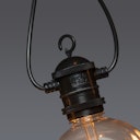 Vorschaubild Konstsmide Weihnachtsbeleuchtung LED Globe Party Lichterketten mit 5 bernsteinfarbenen Dioden