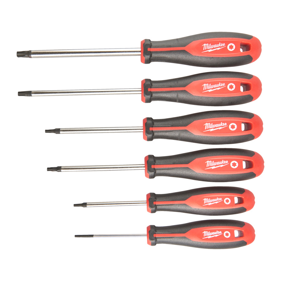 Milwaukee Tri-Lobe Schraubendr.Set TX (6pc) 4932471809