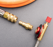 SKOTTI PROP Gasschlauch mit Kupplung