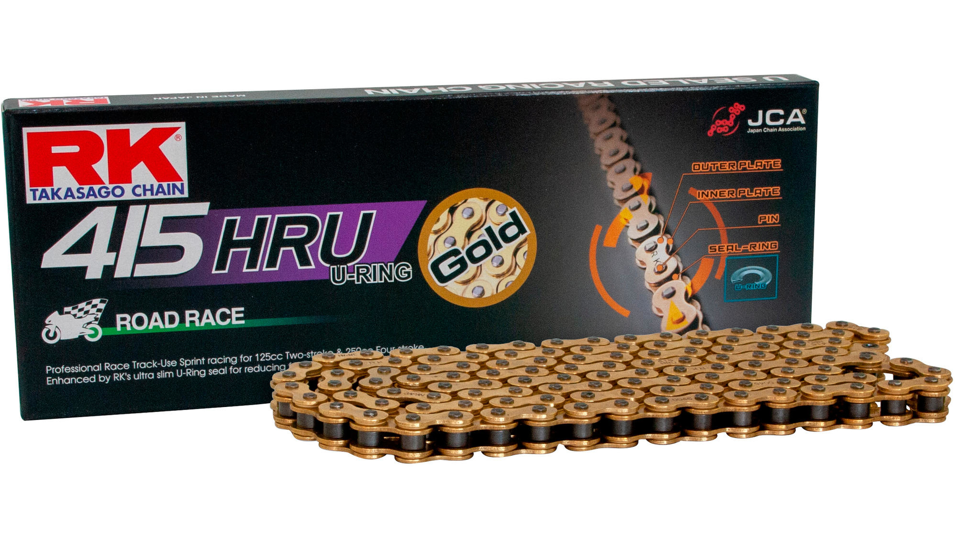 RK Kette GB415HRU, 134 Glieder