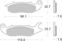 Vorschaubild SBS Bremsbelag 797HF Street Ceramic