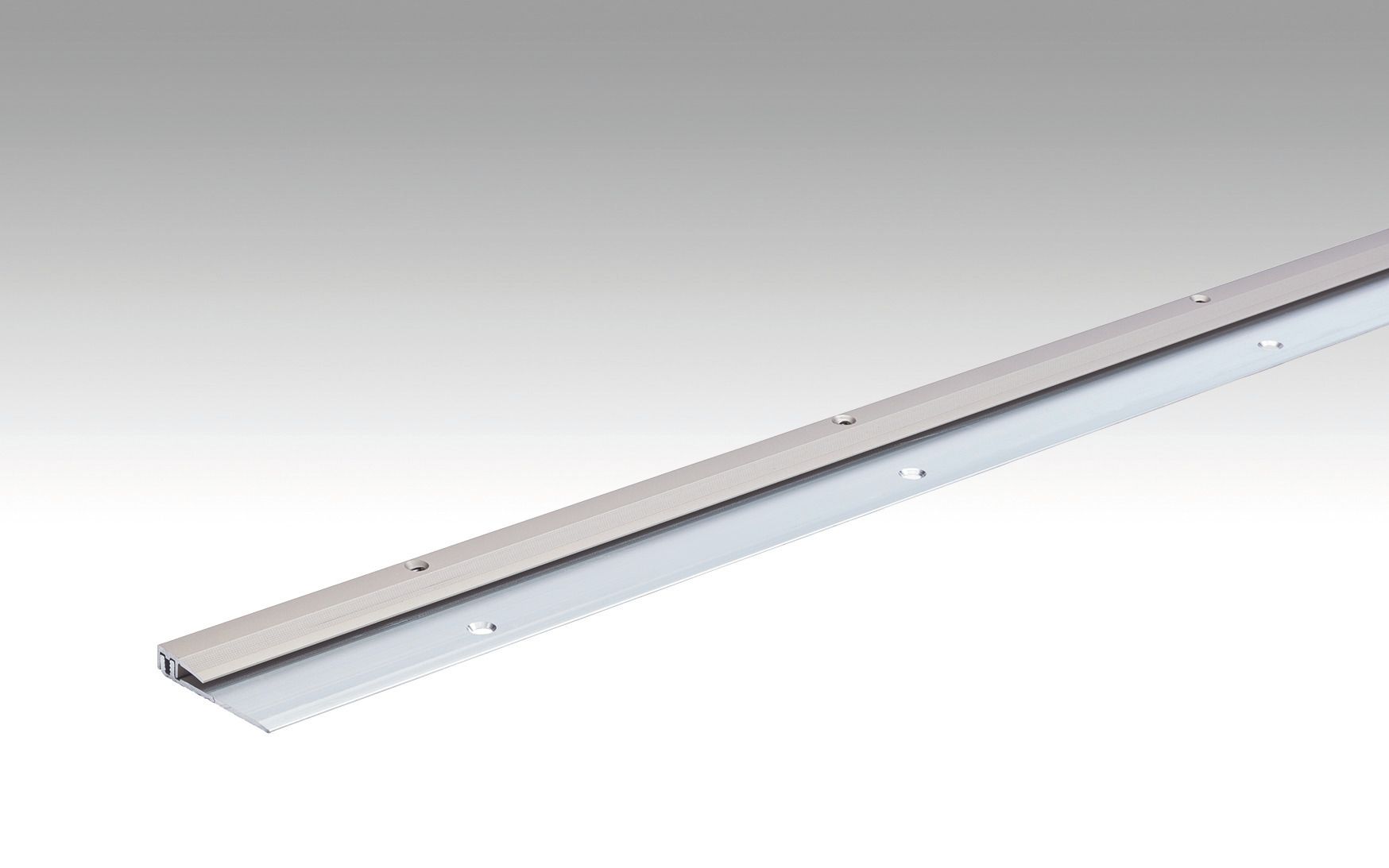 MEISTER Abschlussprofil Typ 101 Edelstahl-Oberfläche 340 - 2700 mm