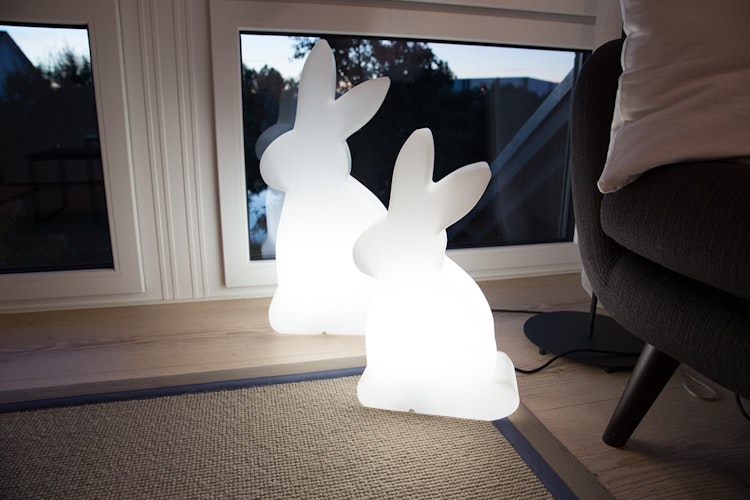 8 seasons design LED-Dekoleuchte Shining Rabbit 50 cm (WW)