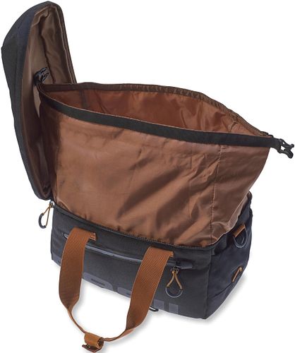Basil Gepäckträgertasche Miles 7 l blau braun