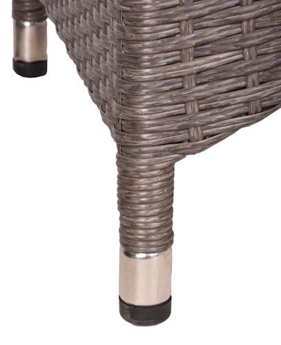 Garden Pleasure Gartenmöbel Set BRAGA 04, Tisch 180 x 90 + 6 Sessel, Polyrattan / Akazie / Kissen 100 % Polyester