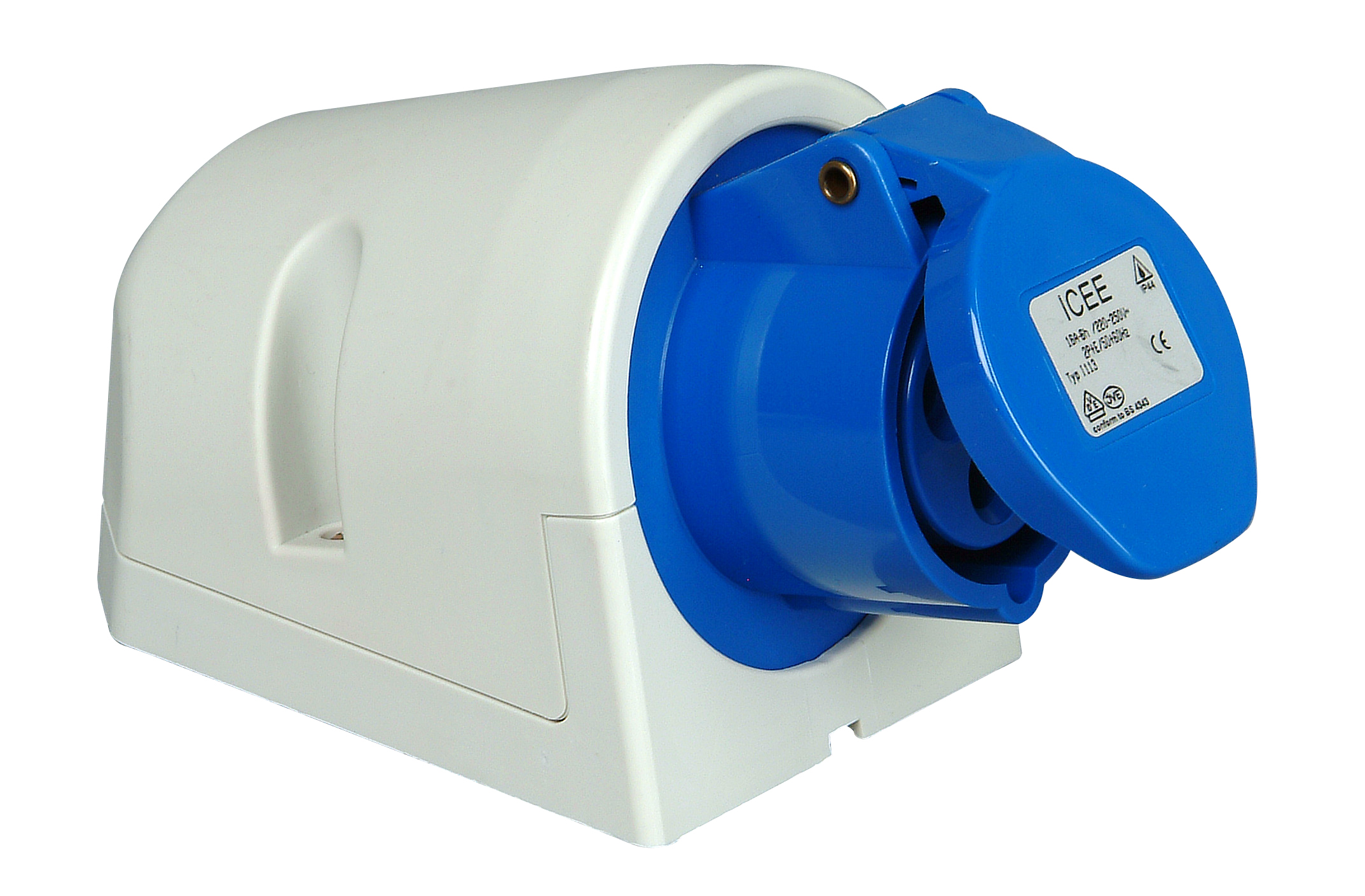 Thumbnail - Kopp Caravan- Wandsteckdose 3-polig blau