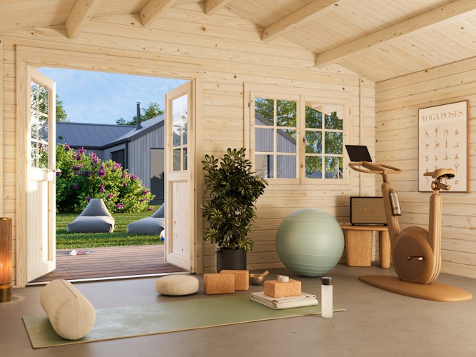 Palmako Gartenhaus Britta 17,5 m² - 40 mm