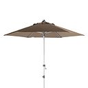 Vorschaubild doppler Mittelmastschirm EXPERT 280 Auto-Tilt, Aluminium Silber / 100 % Polyester 180 g/m²