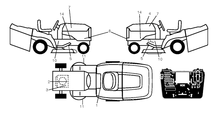 Husqvarna Gartentraktoren 960510146 Traktor TC 142T