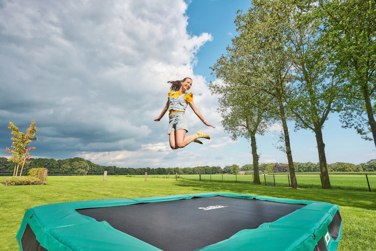 Salta Trampolin Premium Ground Sports - Grün