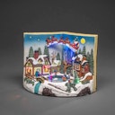 Vorschaubild Konstsmide Weihnachtsbeleuchtung  LED Szenerie Buch mit Kindern mit Animation