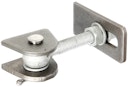 Vorschaubild Alberts® Torband f.180° Öffn,kurz,Schrauben,etc.fvz.,Bolzen,etc.VA,z.Anschweißen,M20,VE1