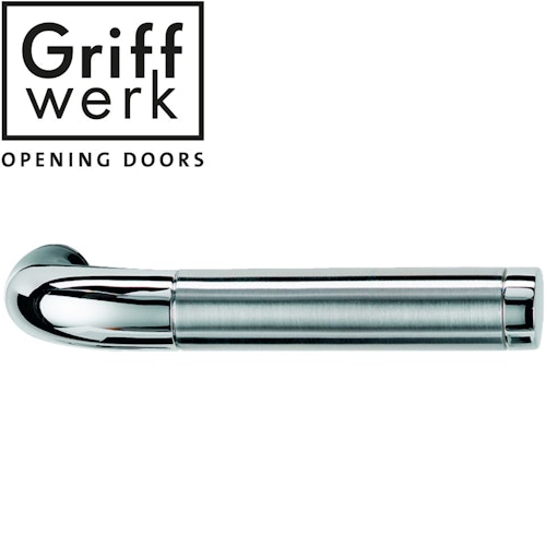 GRIFFWERK Griffpaar für Schlosskasten ADINA K3 - Edelstahl poliert / matt