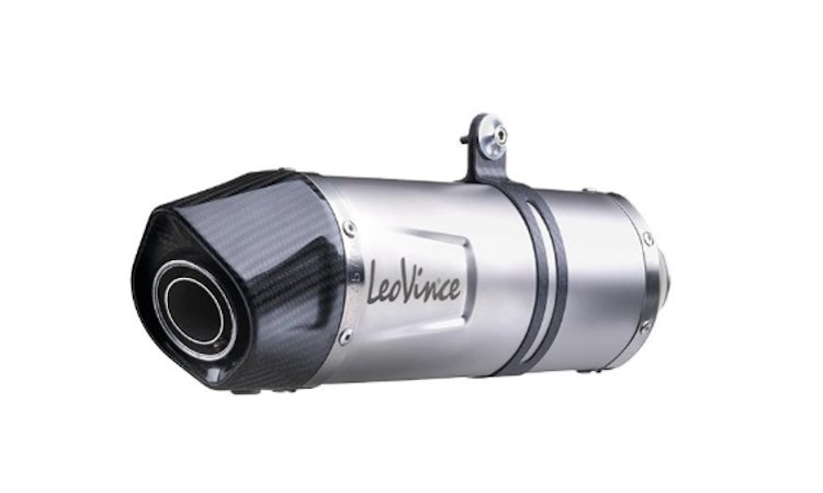 LeoVince SLIP-ON Edelstahl SBK LV ONE EVO für BETA RR 4T 125 LC / MOTARD