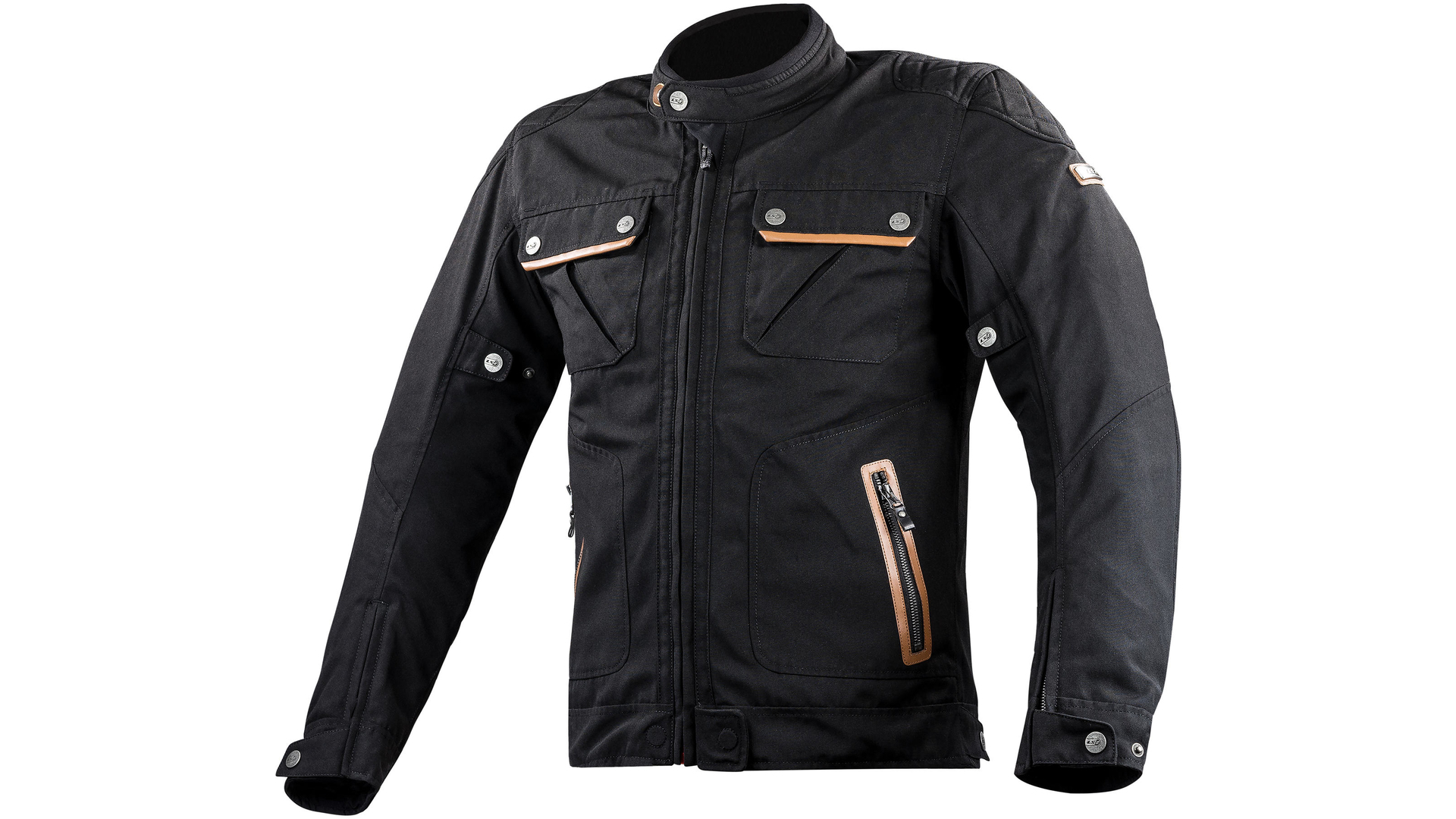 LS2 Bullet Jacke Schwarz Herren Gr.l