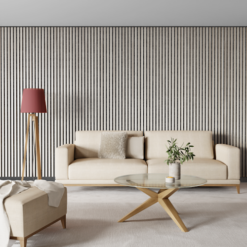 ACOUS Akustikplatten  COMFORT AC04S EICHE WEISS