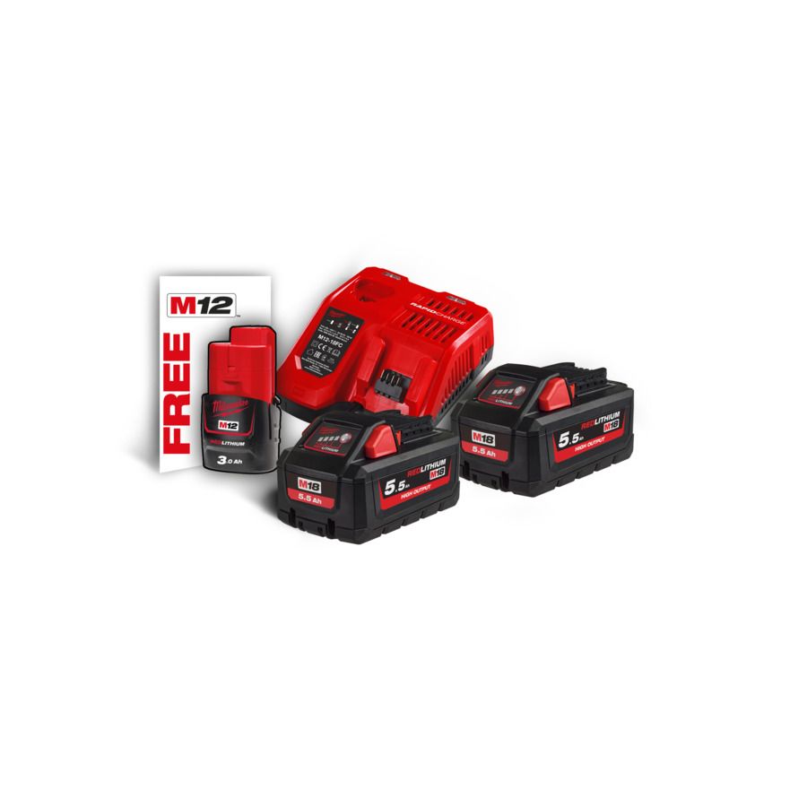 Milwaukee M18HNRG-552 NRG KIT IN2 4933464713
