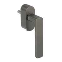 Griffwerk Fenstergriff VAYA 265 MINIMAL MODERN MINIMAL MODERN F2F Kaschmirgrau L 7x40