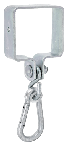 Alberts® Schaukelschelle, für Vierkantholz, galvanisch verzinkt dickschichtpassiviert, Breite 90 mm, Höhe 90 mm 217518