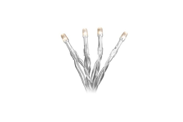 Konstsmide Weihnachtsbeleuchtung  LED Lichterkette 10 warmweiße Dioden