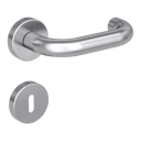 Vorschaubild Griffwerk Türgriff ALESSIA K3 Klippgarnitur- Edelstahl matt