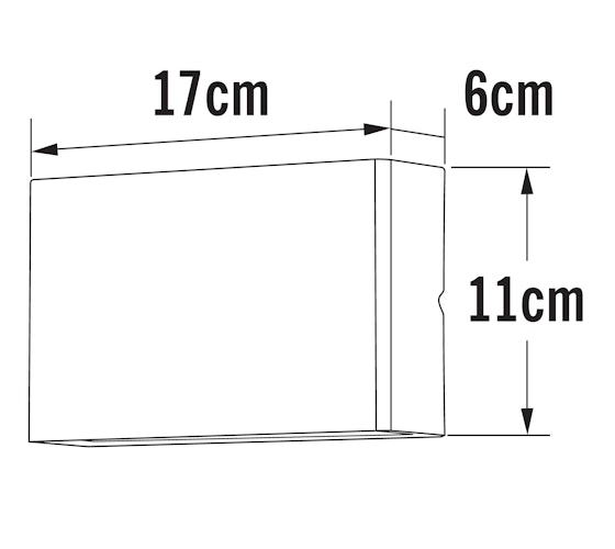 Konstsmide Wandleuchte Chieri, 2x4 LED, weiss, IP54 (7865-250)