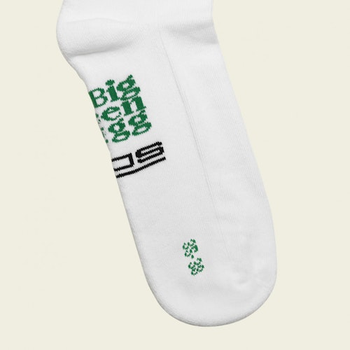 Big Green Egg 2er-Pack Sport Socken Weiß