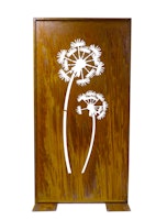 Badeko Parawand „Pusteblume“ in Edelrostoptik