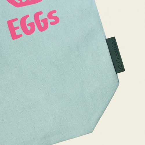 Big Green Egg Einkaufstasche - Peace Love Eggs