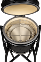 Vorschaubild Grill Guru Kamado Prime Medium Satin Black