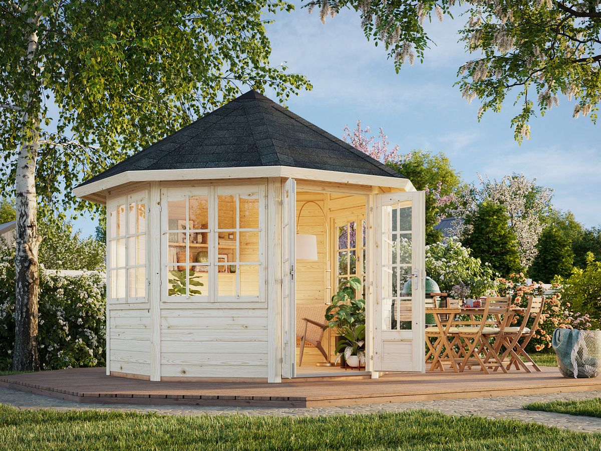Palmako Pavillon Veronica 4 6,7 m² - 28 mm